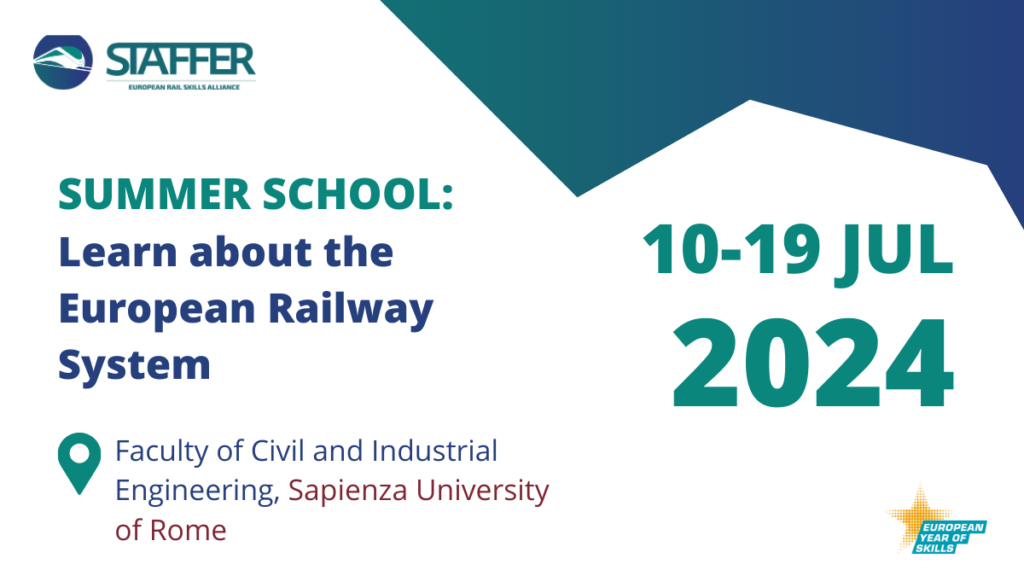 Summer School on the European Railway System at the Faculty of Civil and Industrial Engineering, Sapienza University of Rome