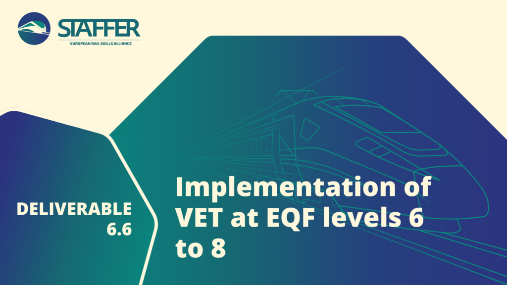 D6.6 Implementation of VET at EQF levels 6 to 8