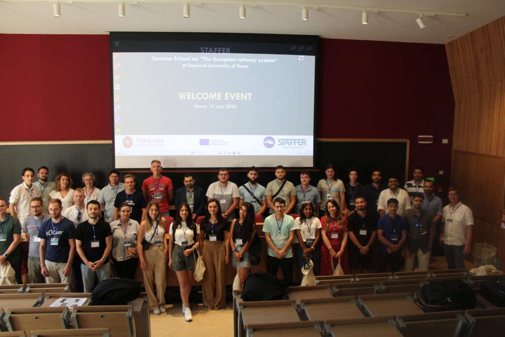 Summer School on the European Railway System at the Faculty of Civil and Industrial Engineering, Sapienza University of Rome